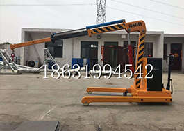 灵丘县随车吊机提升机车载220v移动吊机灵丘县伸缩吊车载小型蜘蛛吊随车吊机